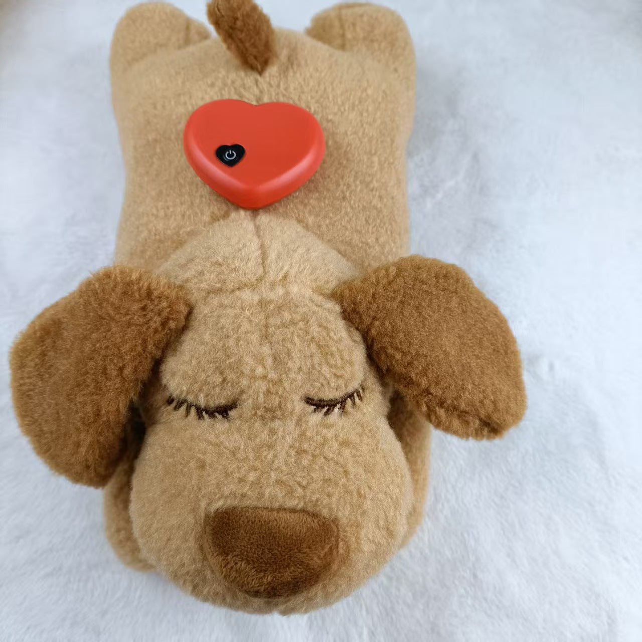 Fluffko Heartbeat Calming Puppy Toy
