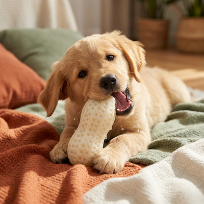 Fluffko Peanut- Teething& Chewing