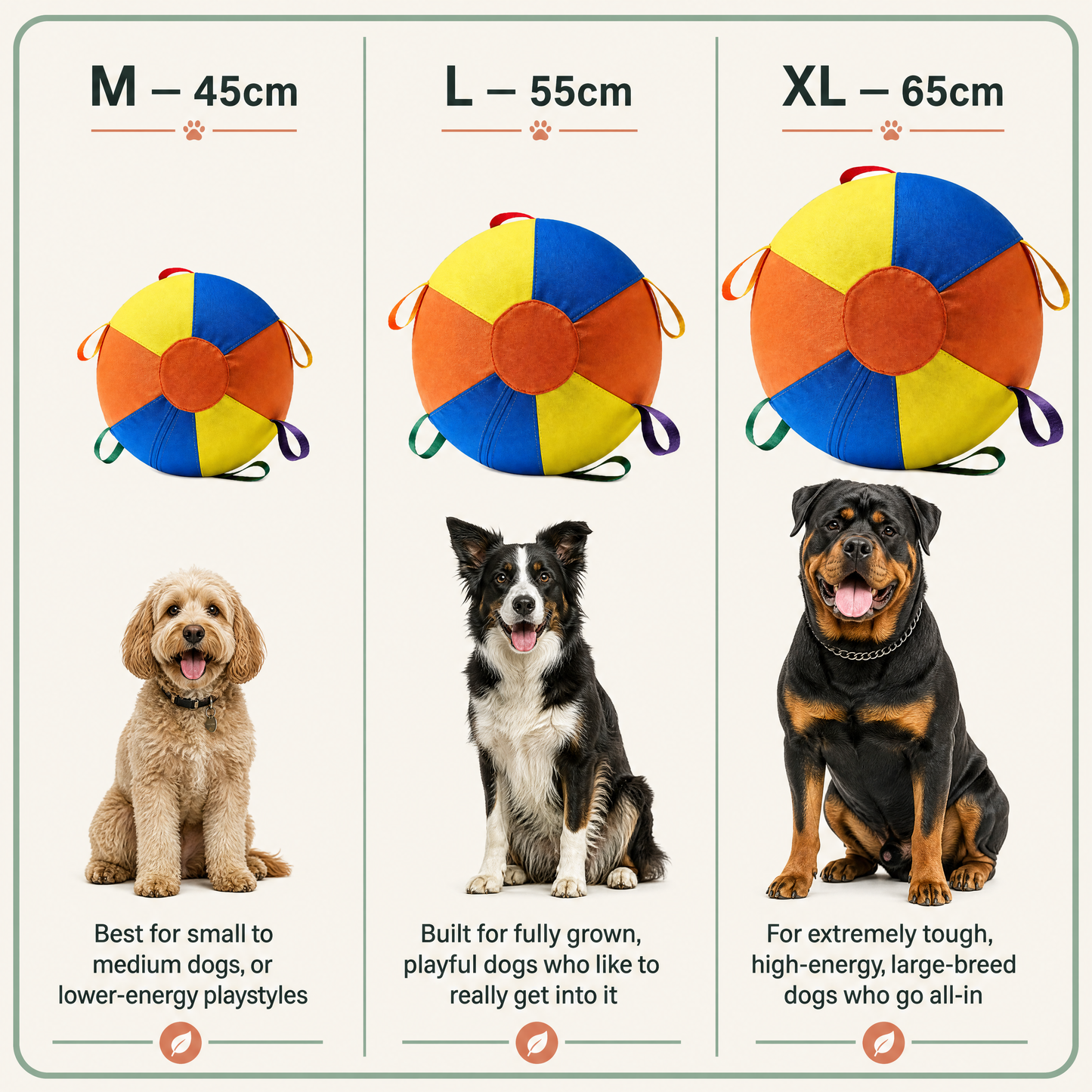Fluffko Durable Jumbo Ball
